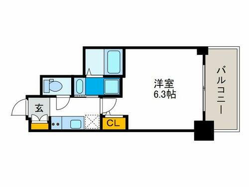 大阪府大阪市浪速区幸町３丁目 大正駅 1K マンション 賃貸物件詳細