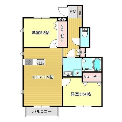 宮城県仙台市泉区市名坂字石止 泉中央駅 2LDK アパート 賃貸物件詳細