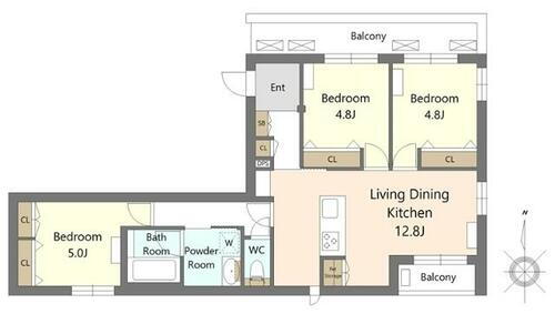 東京都大田区大森東３丁目 賃貸マンション