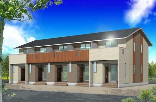 26/1/15(仮称)下妻市半谷テラスハウス 大宝駅 2LDK 賃貸(賃貸マンション・アパート)