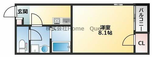 大阪府大阪市平野区平野馬場１丁目 平野駅 1K アパート 賃貸物件詳細