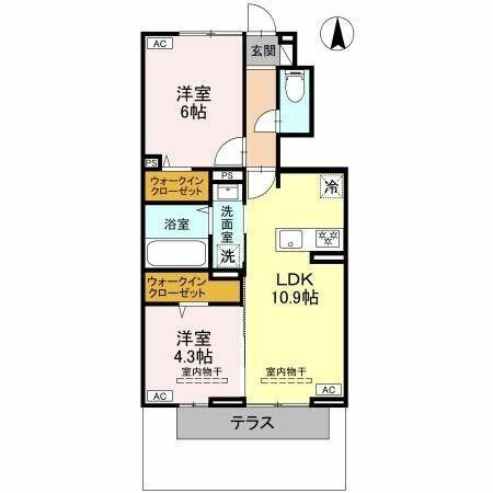 群馬県高崎市江木町 賃貸アパート