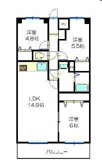 広島県福山市日吉台２丁目 賃貸マンション