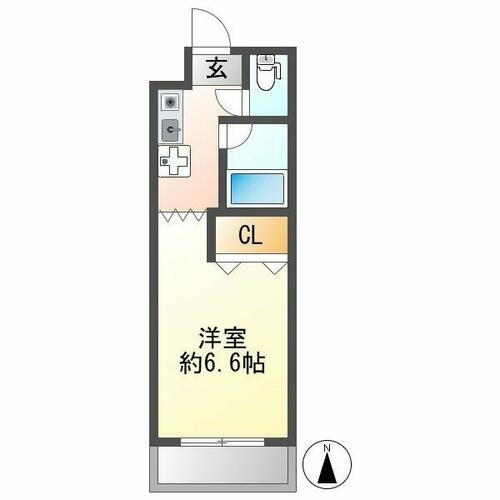 岐阜県岐阜市若竹町２丁目 名鉄岐阜駅 1K マンション 賃貸物件詳細