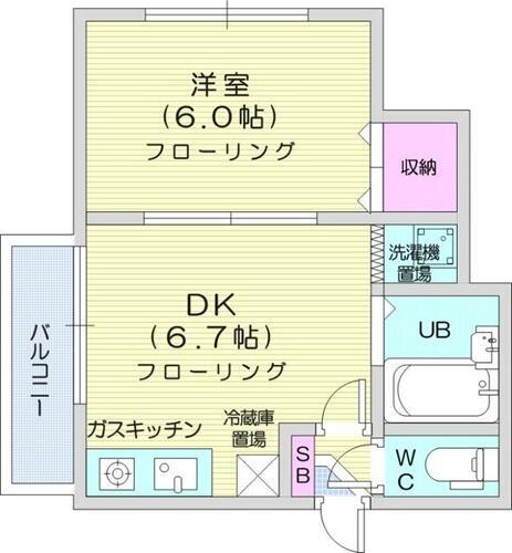 北海道札幌市中央区南五条西１２丁目 西１１丁目駅 1DK マンション 賃貸物件詳細