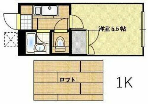 広島県福山市引野町５丁目 東福山駅 1K アパート 賃貸物件詳細