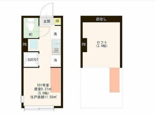 東京都中野区江原町１丁目 新江古田駅 ワンルーム アパート 賃貸物件詳細