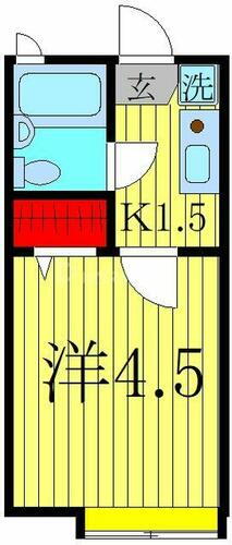東京都江戸川区鹿骨５丁目 篠崎駅 1K アパート 賃貸物件詳細