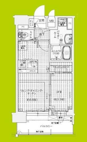 大阪府大阪市大正区泉尾１丁目 賃貸マンション