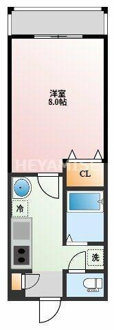 長崎県長崎市愛宕１丁目 崇福寺駅 1K アパート 賃貸物件詳細