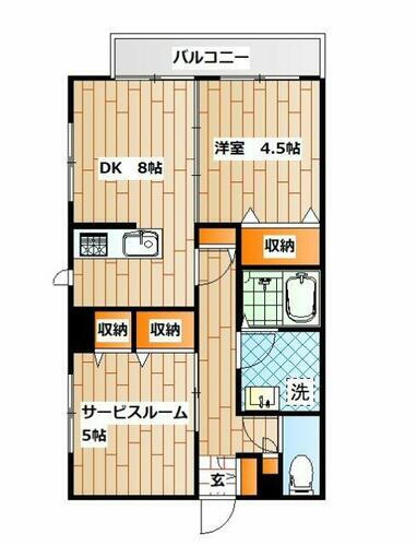 神奈川県横浜市西区西戸部町１丁目 戸部駅 2DK マンション 賃貸物件詳細