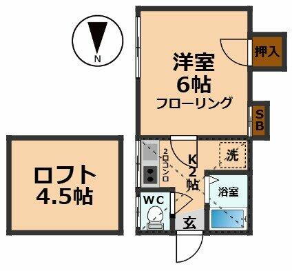 東京都杉並区大宮１丁目 方南町駅 1K アパート 賃貸物件詳細