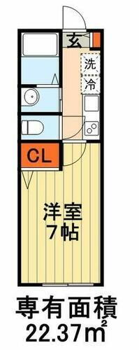 千葉県千葉市中央区末広４丁目 本千葉駅 1K アパート 賃貸物件詳細
