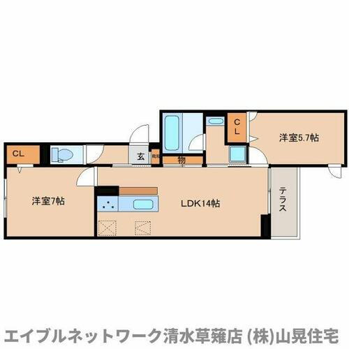 静岡県静岡市駿河区谷田 賃貸アパート