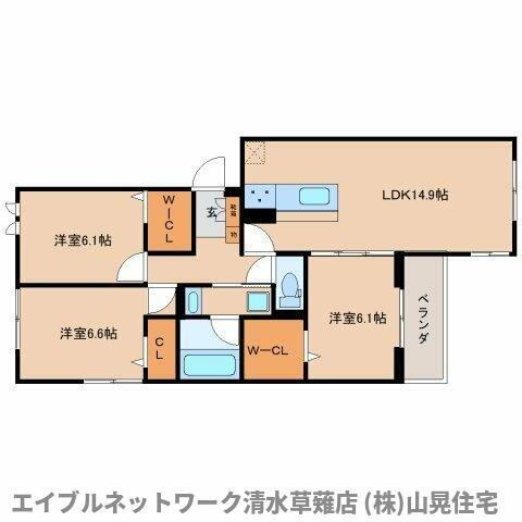 静岡県静岡市駿河区谷田 賃貸アパート