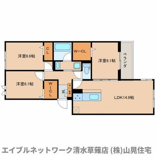 静岡県静岡市駿河区谷田 賃貸アパート