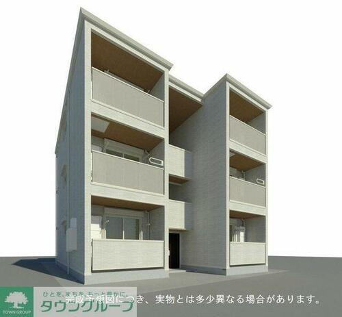 神奈川県川崎市多摩区登戸新町 賃貸アパート