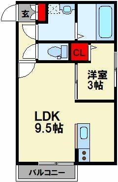 福岡県飯塚市菰田 賃貸アパート