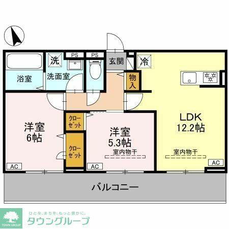 群馬県高崎市飯塚町 賃貸アパート
