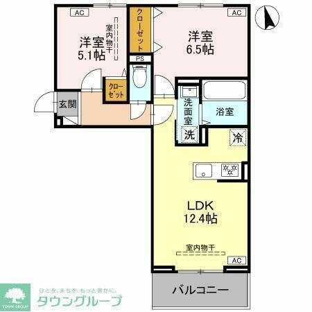 群馬県高崎市飯塚町 賃貸アパート