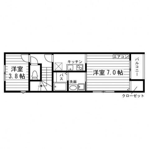 宮城県仙台市青葉区角五郎２丁目 川内駅 2K アパート 賃貸物件詳細
