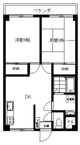 神奈川県川崎市多摩区三田１丁目 生田駅 2DK マンション 賃貸物件詳細