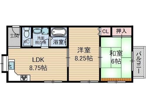 大阪府茨木市沢良宜浜１丁目 沢良宜駅 2LDK マンション 賃貸物件詳細