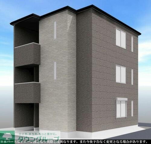 埼玉県越谷市大字袋山  3階建