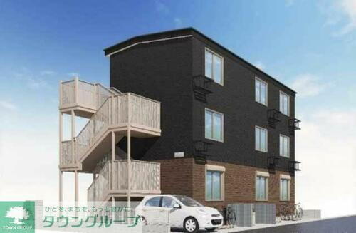 埼玉県越谷市登戸町 築2年4ヶ月 3階建