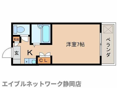 静岡県静岡市葵区川辺町２丁目 静岡駅 ワンルーム マンション 賃貸物件詳細