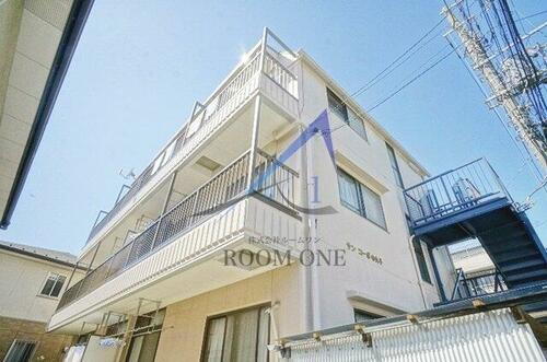 神奈川県川崎市中原区中丸子 築37年11ヶ月 3階建