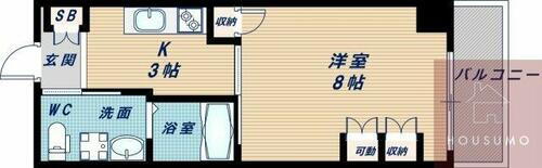 大阪府大阪市淀川区西中島２丁目 西中島南方駅 1K マンション 賃貸物件詳細