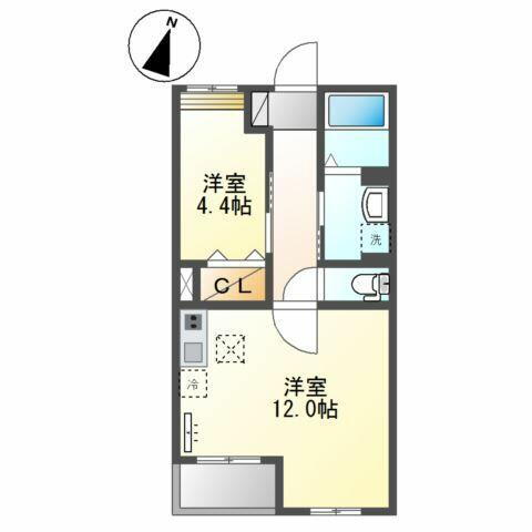 埼玉県越谷市大字大里 大袋駅 1LDK アパート 賃貸物件詳細