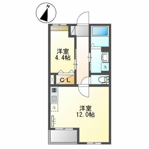 埼玉県越谷市大字大里 大袋駅 1LDK アパート 賃貸物件詳細