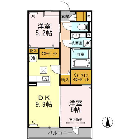 東京都板橋区西台２丁目 西台駅 2DK アパート 賃貸物件詳細