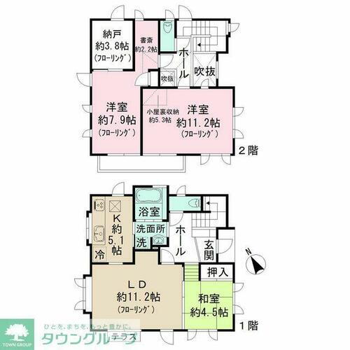 神奈川県横浜市保土ケ谷区上菅田町 賃貸一戸建て
