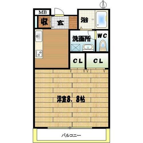 愛知県名古屋市南区豊田１丁目 道徳駅 1K マンション 賃貸物件詳細