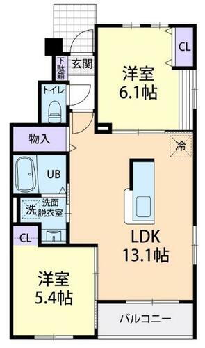 茨城県小美玉市栗又四ケ 賃貸アパート