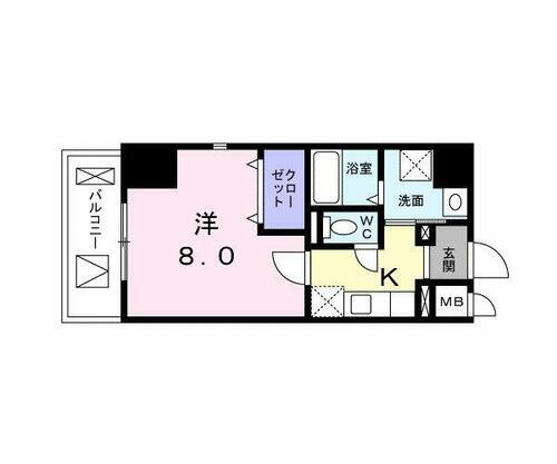 神奈川県横須賀市安浦町１丁目 県立大学駅 1K マンション 賃貸物件詳細