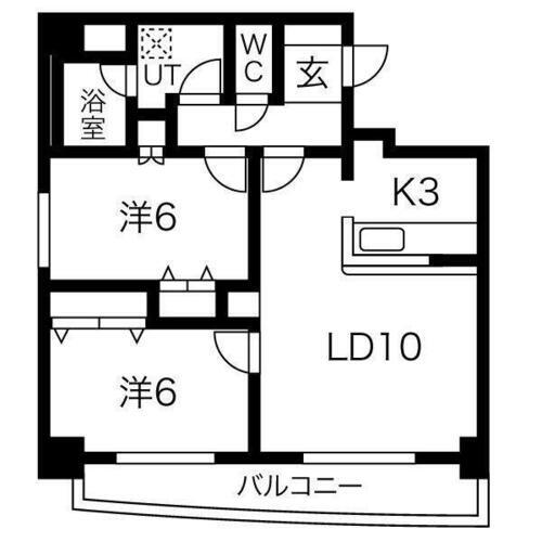 北海道札幌市中央区北九条西２０丁目 桑園駅 2LDK マンション 賃貸物件詳細
