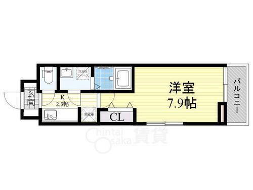 大阪府大阪市旭区今市２丁目 千林駅 1K アパート 賃貸物件詳細