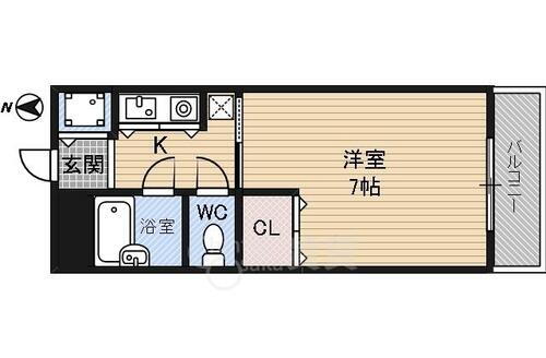 大阪府大阪市鶴見区諸口４丁目 横堤駅 1K マンション 賃貸物件詳細