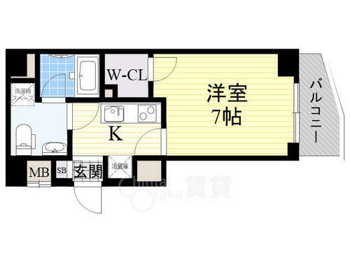 大阪府大阪市城東区東中浜３丁目 緑橋駅 1K マンション 賃貸物件詳細