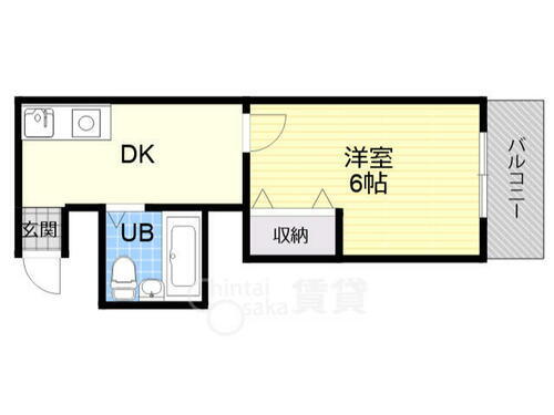 大阪府大阪市都島区都島中通２丁目 京橋駅 1DK マンション 賃貸物件詳細