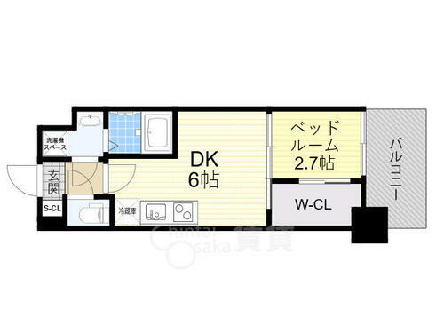 大阪府大阪市淀川区宮原２丁目 東三国駅 1DK マンション 賃貸物件詳細