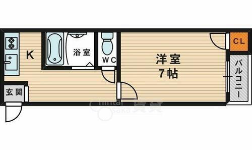 大阪府大阪市都島区東野田町１丁目 京橋駅 1K マンション 賃貸物件詳細