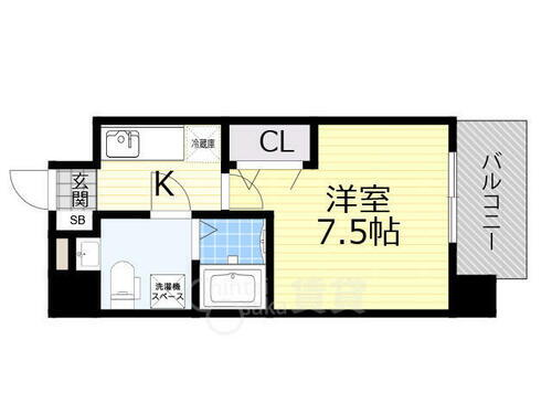 大阪府大阪市都島区東野田町４丁目 京橋駅 1K マンション 賃貸物件詳細