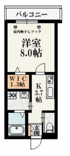 東京都新宿区北新宿３丁目 大久保駅 1K マンション 賃貸物件詳細