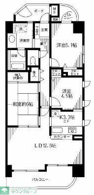 埼玉県さいたま市浦和区常盤１丁目 賃貸マンション