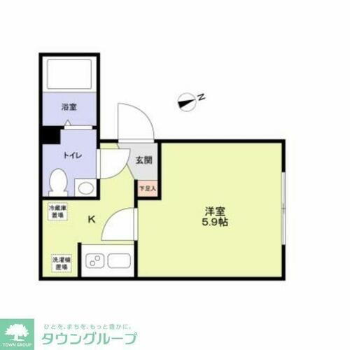 東京都杉並区和田１丁目 中野富士見町駅 1K マンション 賃貸物件詳細